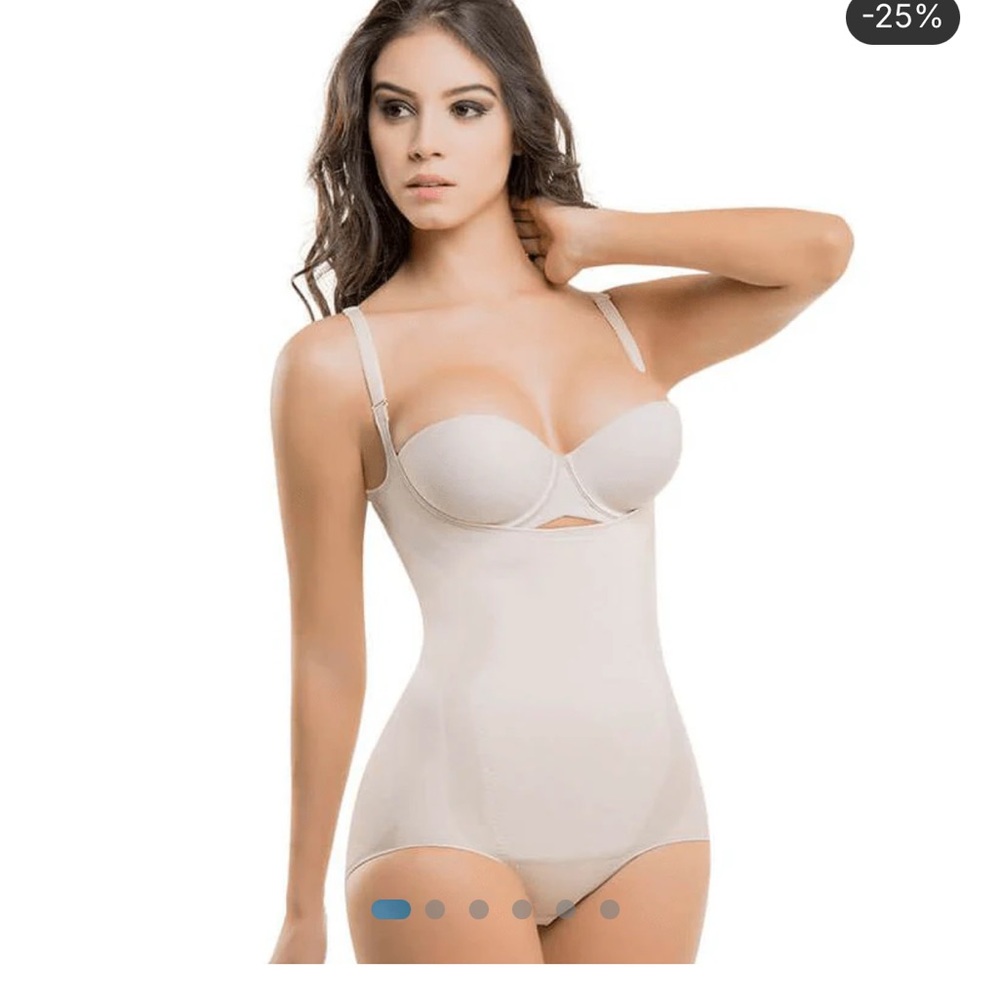 CYSM Women's Thermal Body Shaper - Beige - Picture 2 of 4